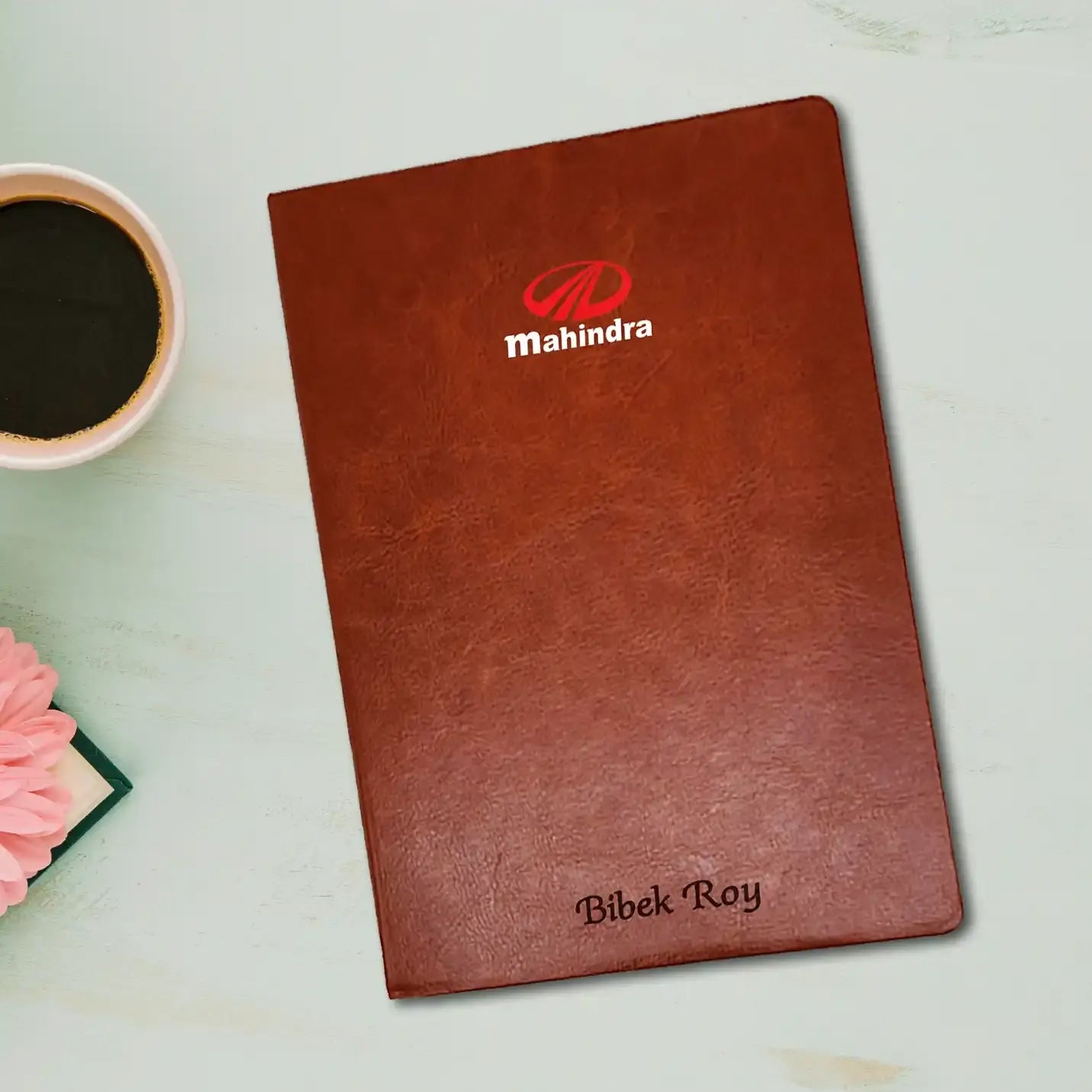 Top-tier Tan A5 Executive Diary Img 1